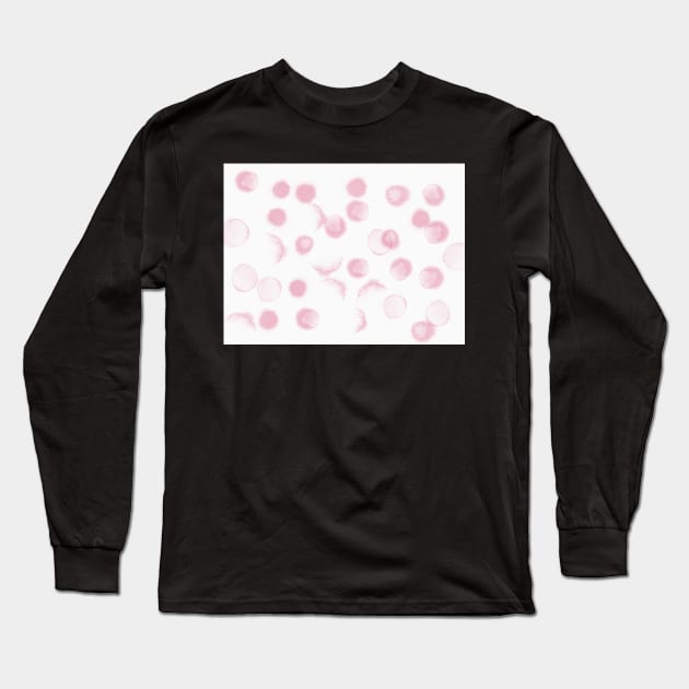 Pink peas Long Sleeve T-Shirt by MamaO1